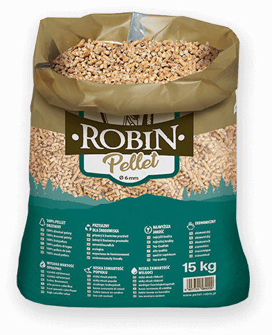 worek pelletu opałowego Robin do kupienia w Margoninie lub sklepie internetowym